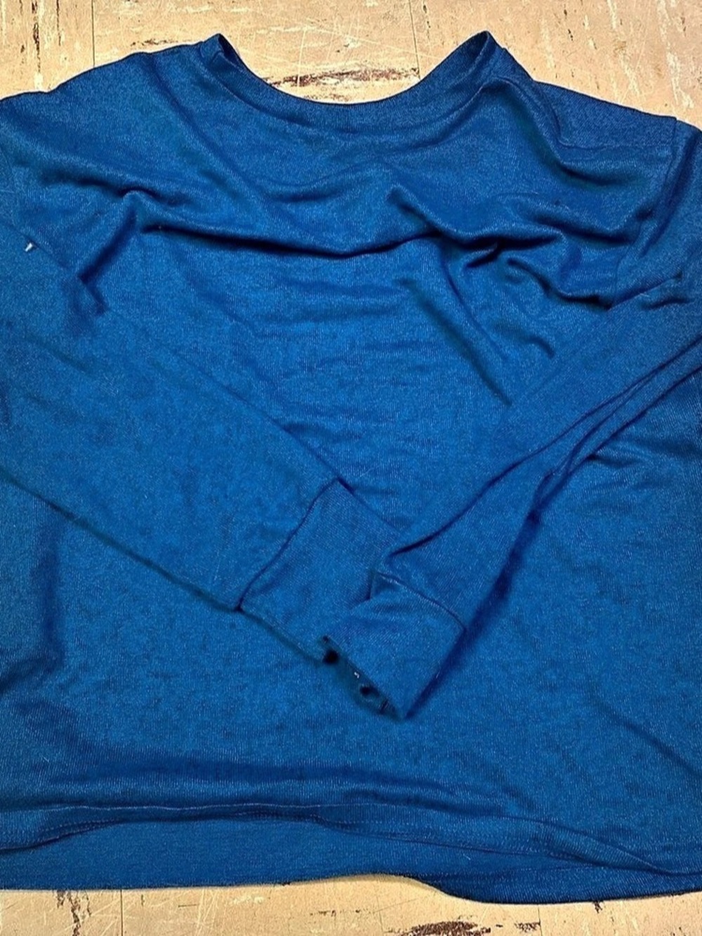 Long Sleeve Top in Blue Like New